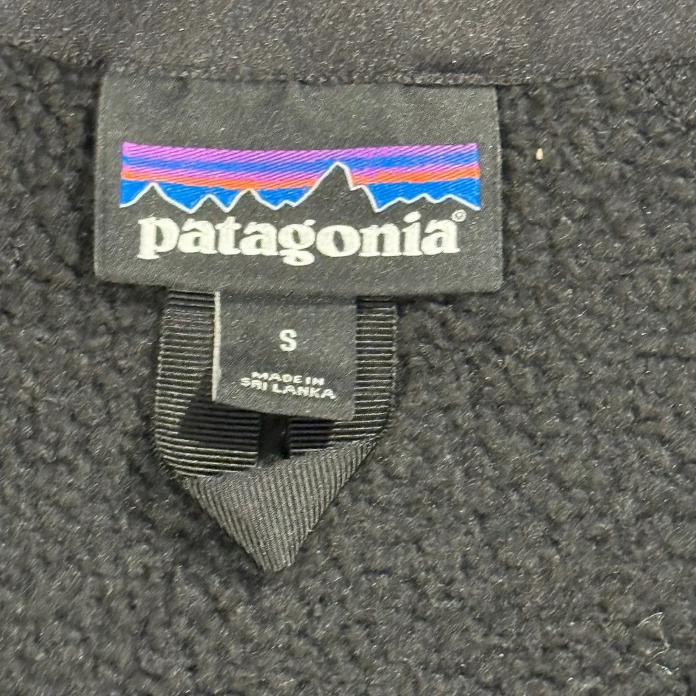 Patagonia Better Sweater Jacket Mens S Black Chicago Booth Full Zip Fleece